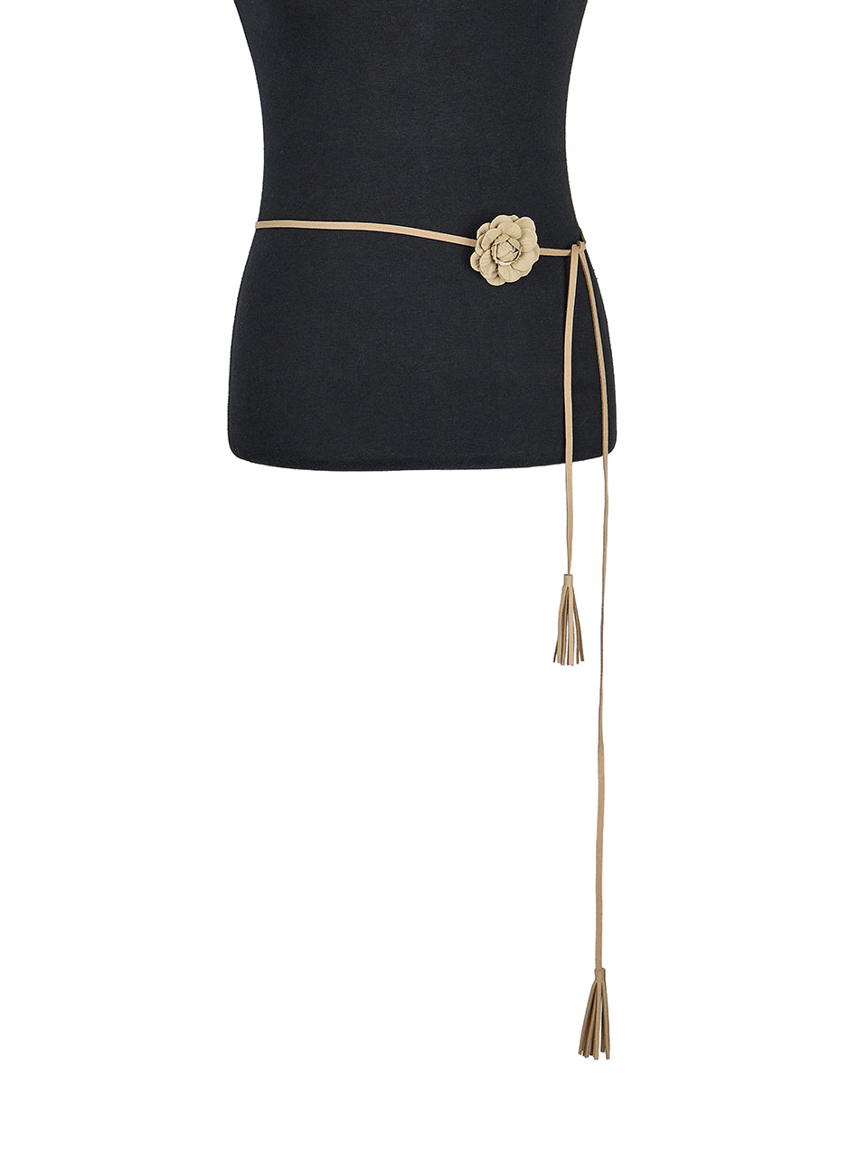 AT-580 Suede Flower Belt