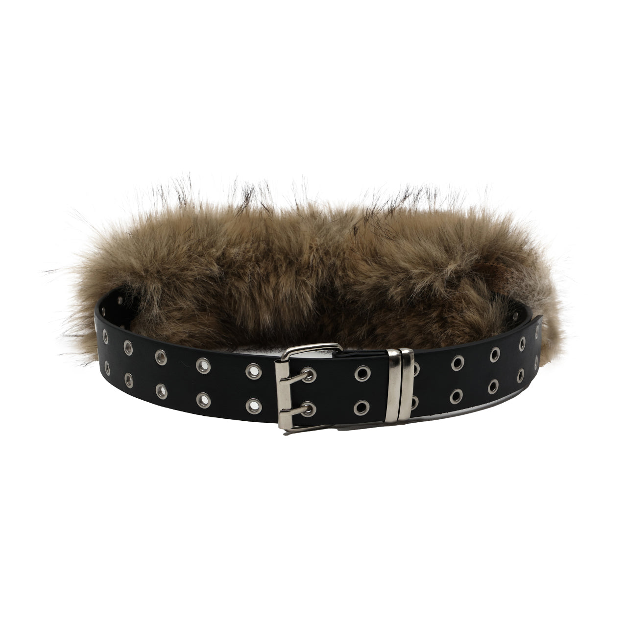 AT-603 Eyelet Fur Belt