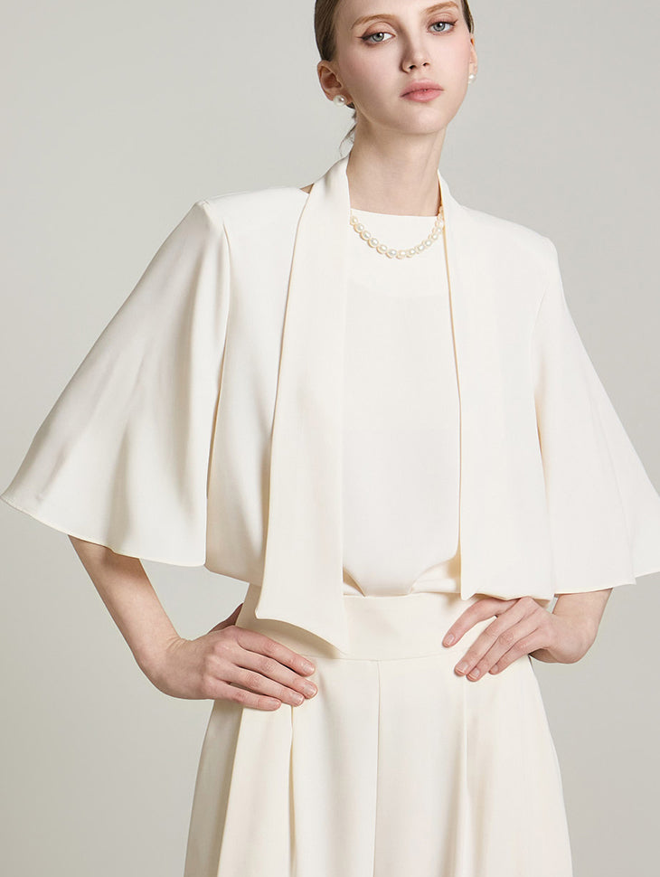 B3042 スカーフ付きブラウス