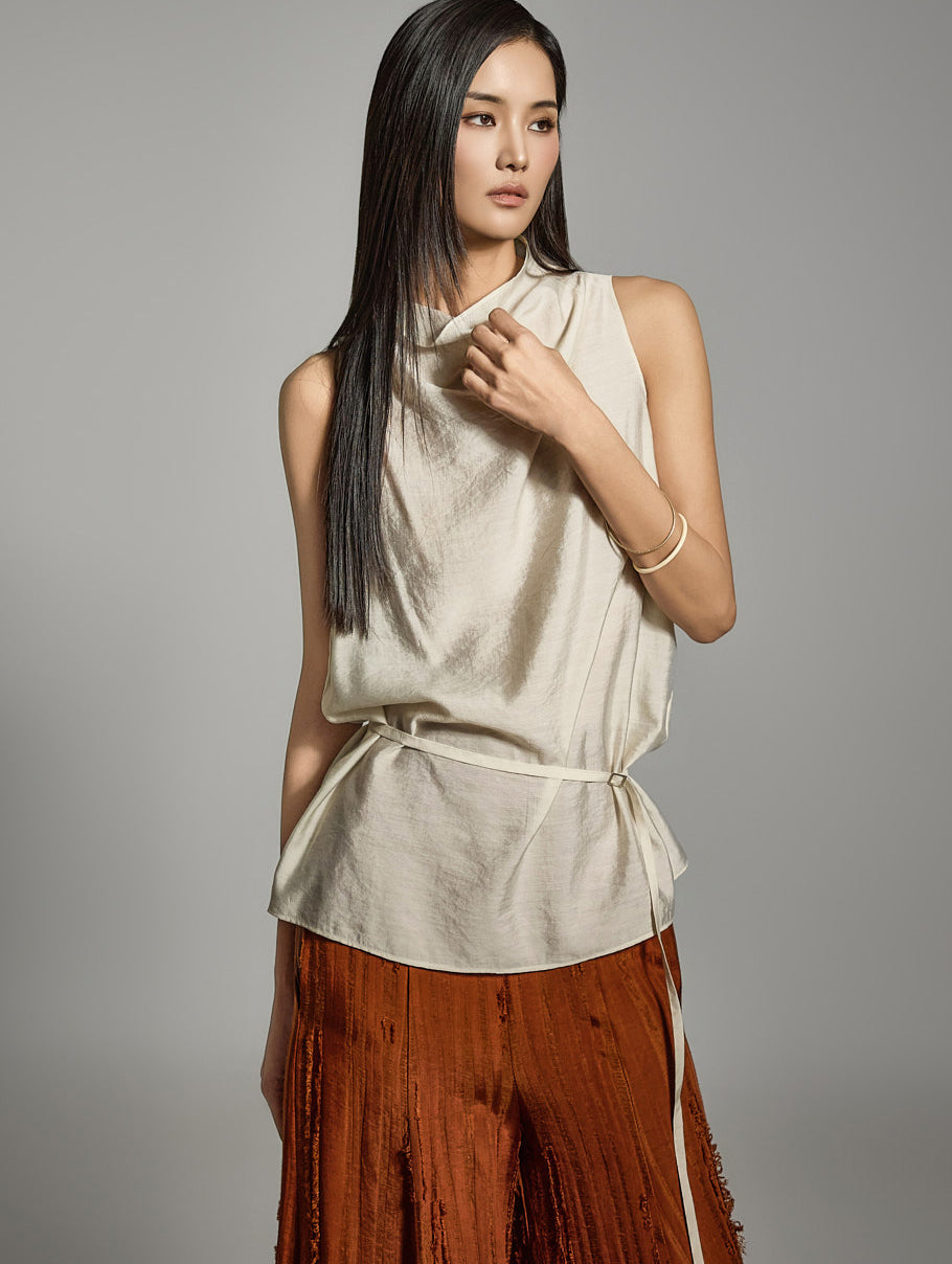 B3066 无袖吊带上衣