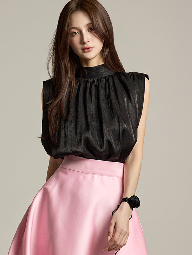 B3075 无袖吊带上衣