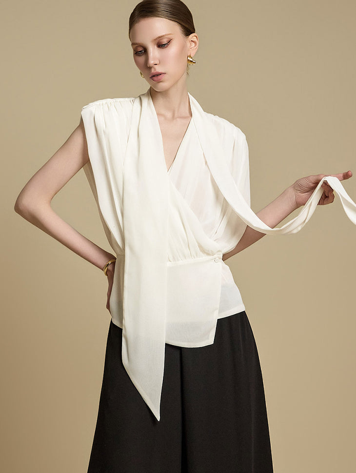 B3095 围巾式上衣