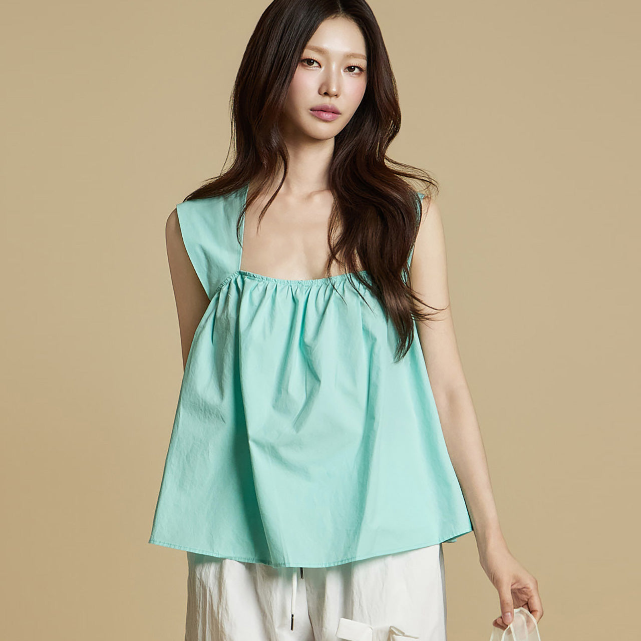 B3105 Shirring Blouse