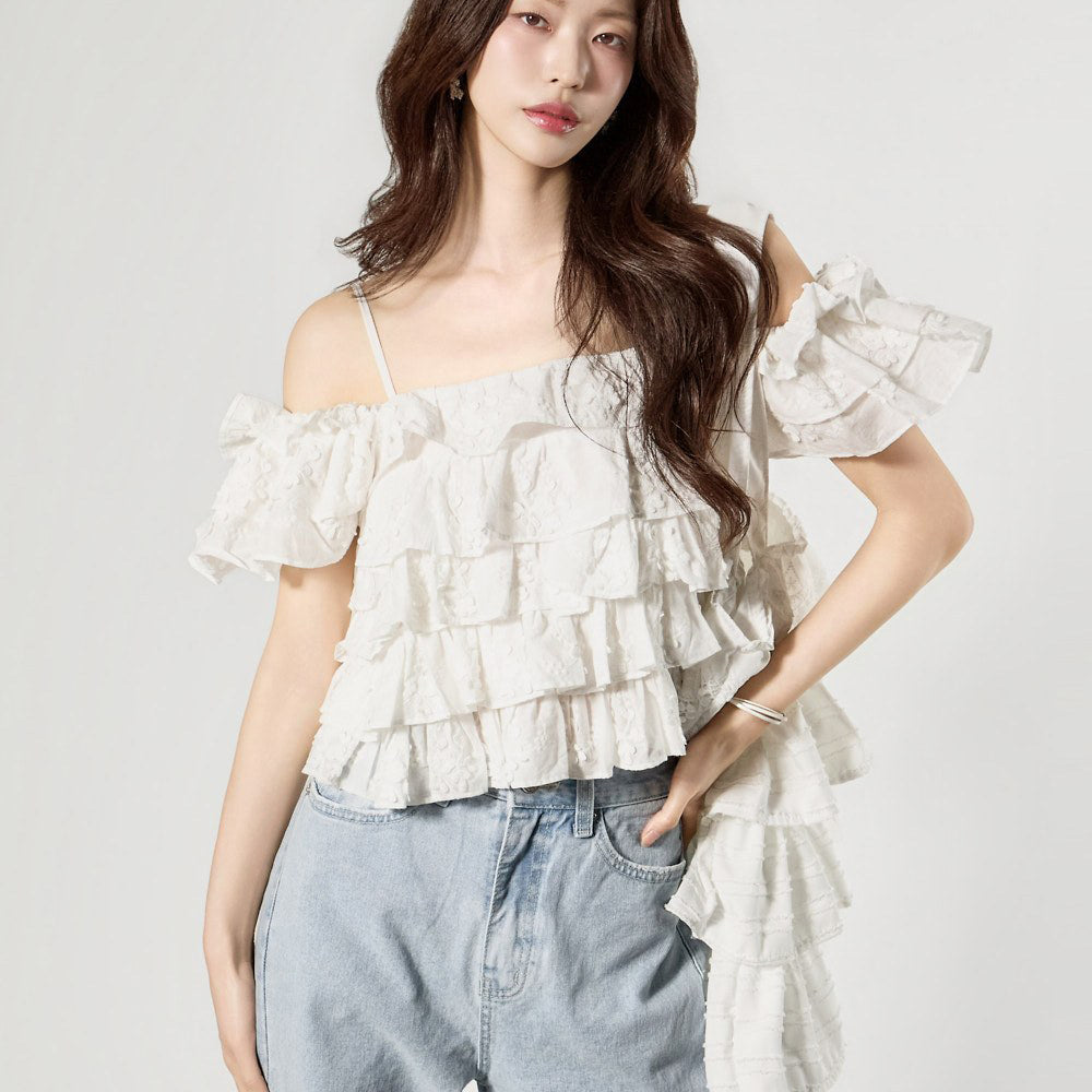 B3185 Off-Shoulder Blouse