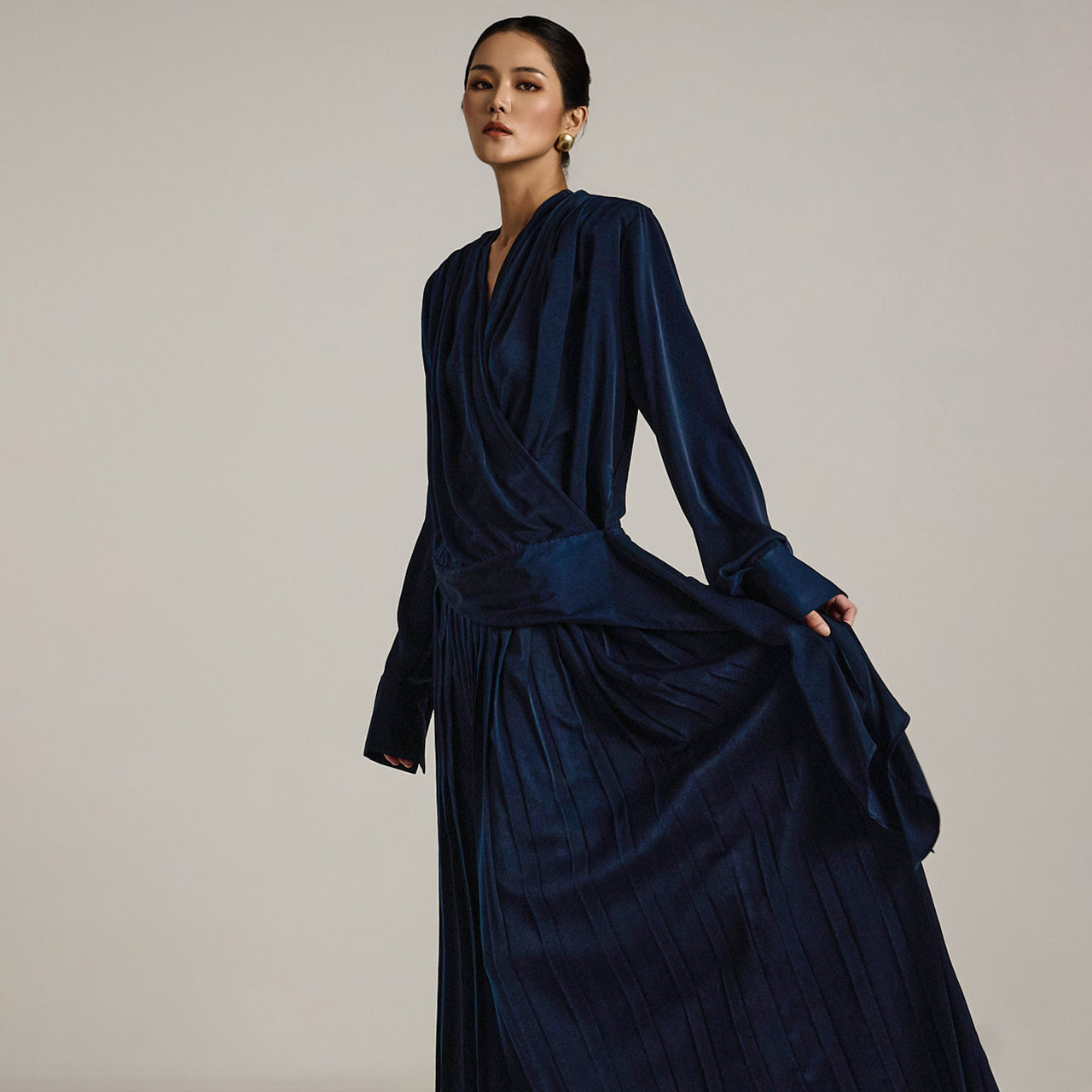 B9188 ドレープブラウス