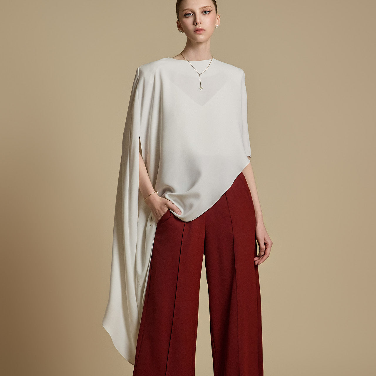 B9189 不对称衬衫