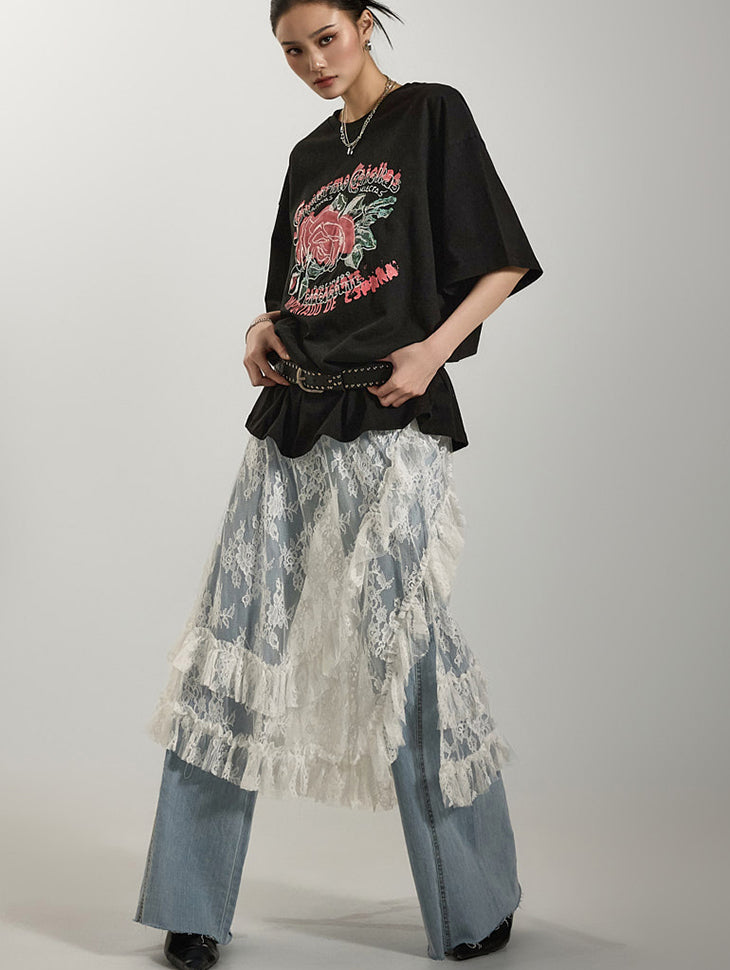 D5186 蕾丝连衣裙