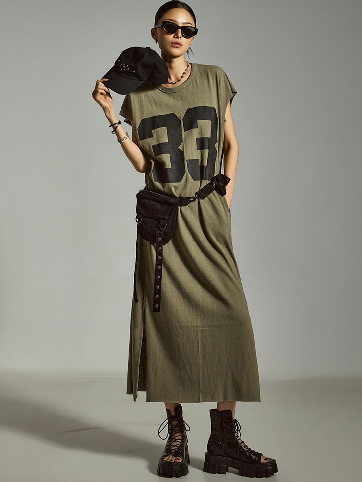 D5302 印花连衣裙