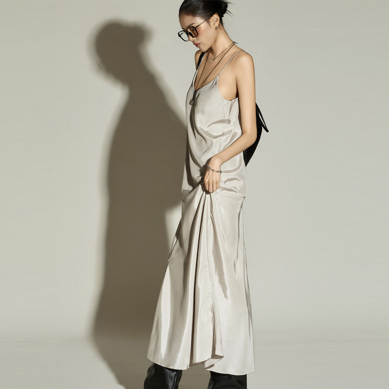 D5379 Sleeveless Flare Dress