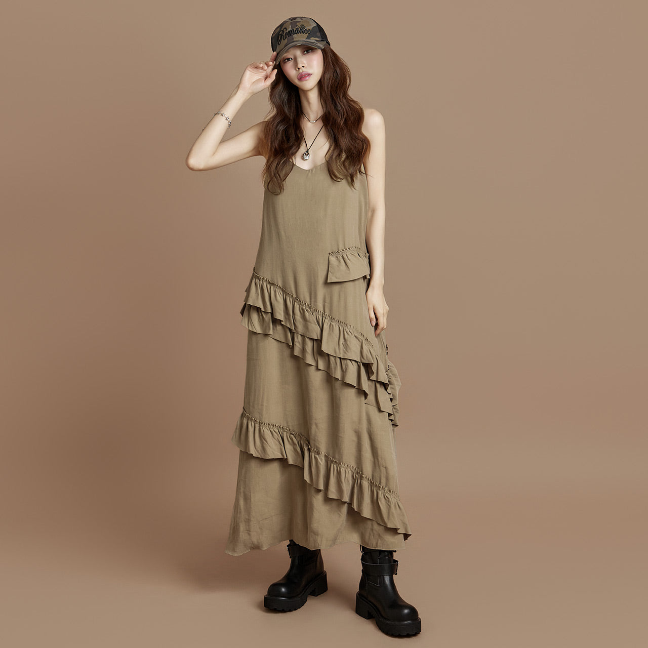 D5381 Frill Dress