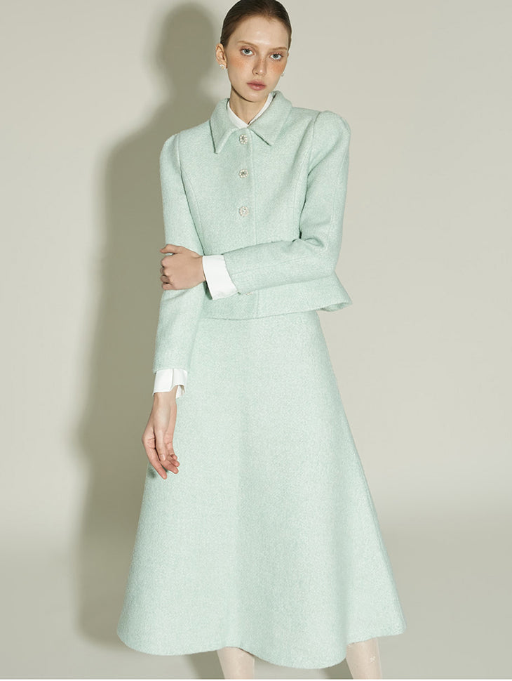 D5406 Wool Two-Piece