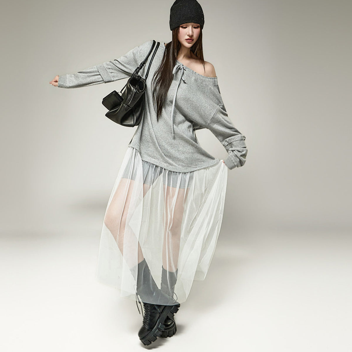 D5707 Tulle Dress