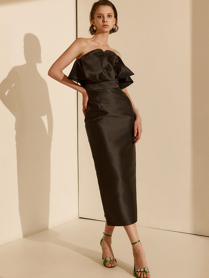 D9440 抹胸连衣裙