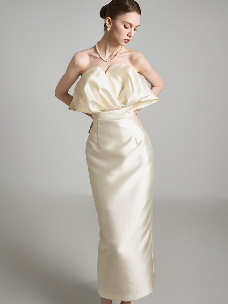 D9440 抹胸连衣裙