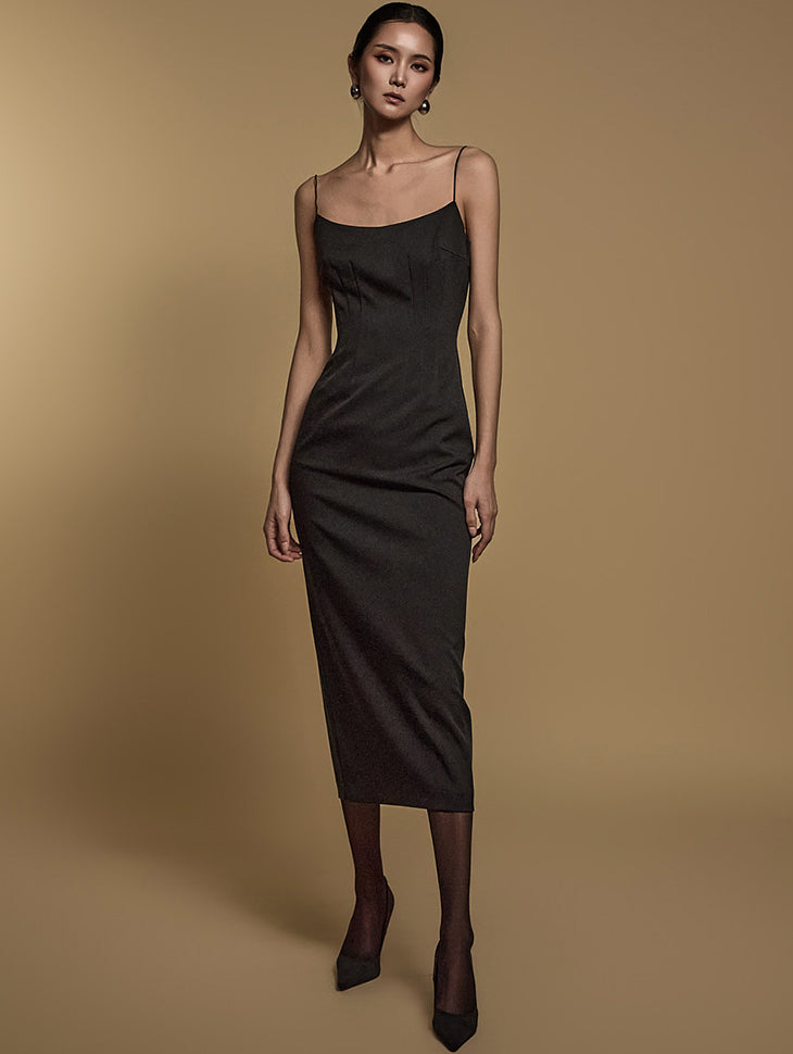 D9519 无袖连衣裙