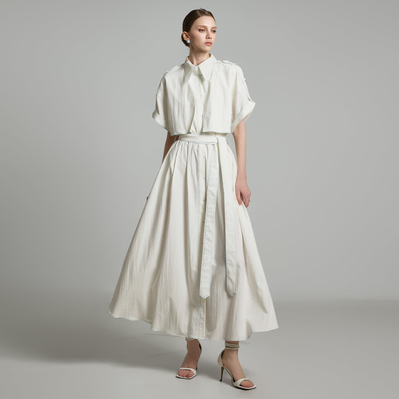 D9531 ストラップ付きドレス