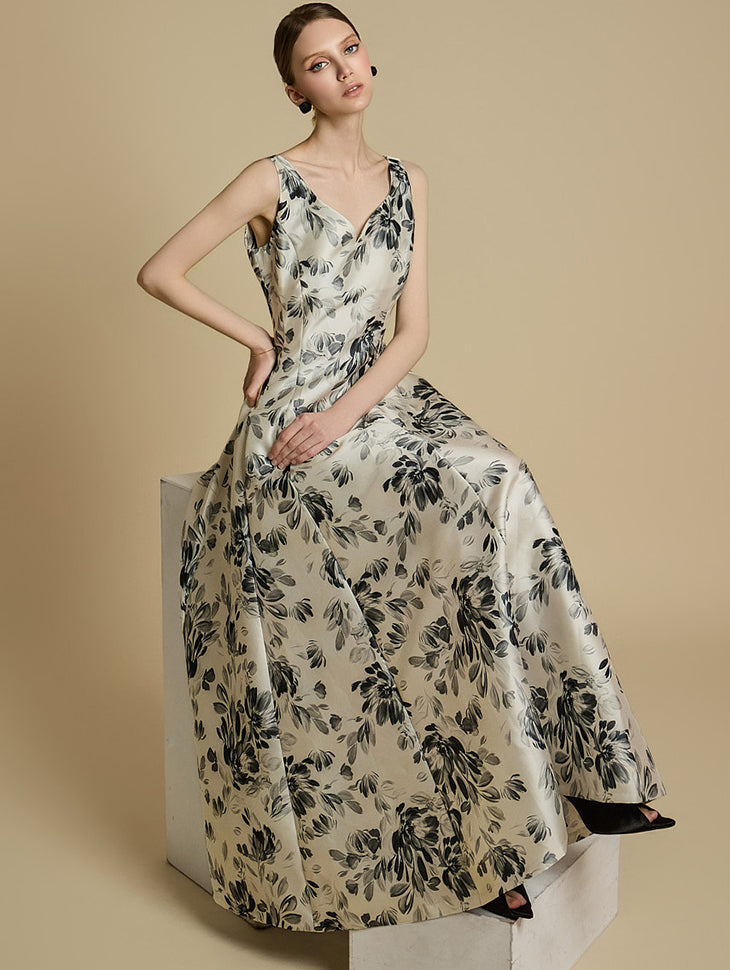 D9538 碎花连衣裙