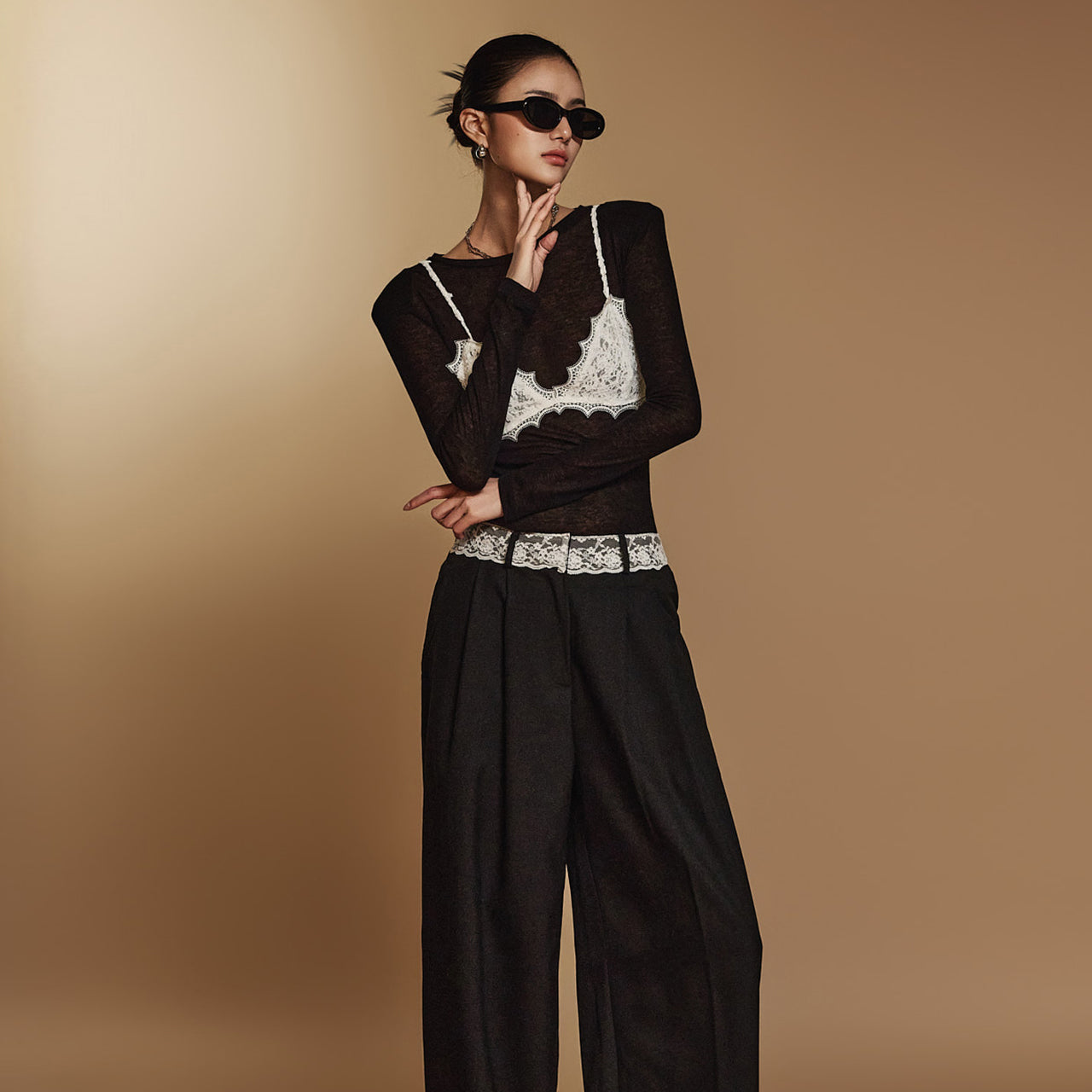 E3513 蕾丝紧身胸衣