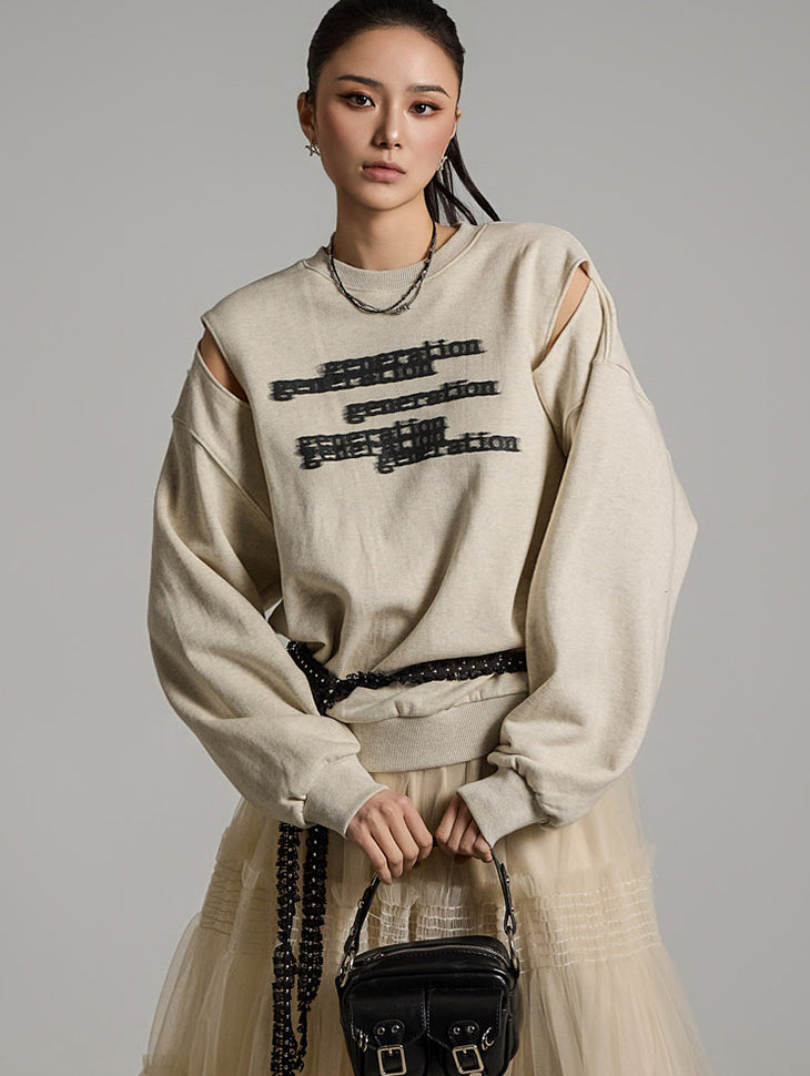 E3731 开衩运动衫