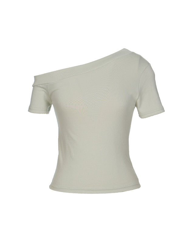 E3749 ワンショルダートップ