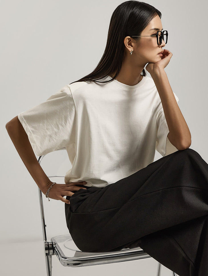 E3755 ショルダーパッド 半袖Tシャツ