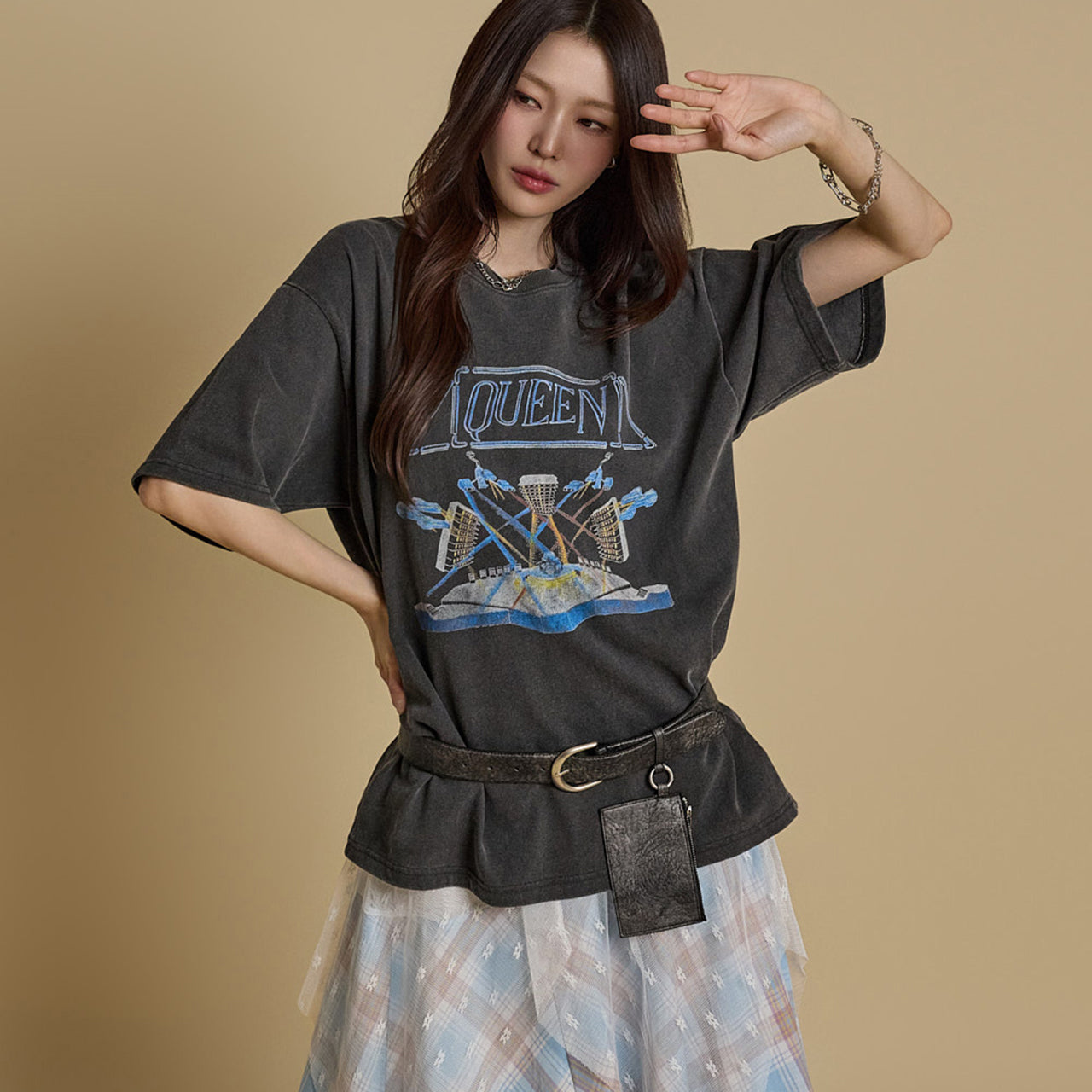 E3773 プリントTシャツ
