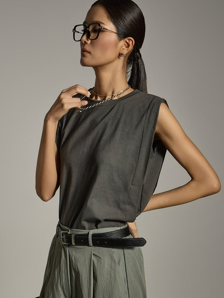 E3821 Sleeveless Top