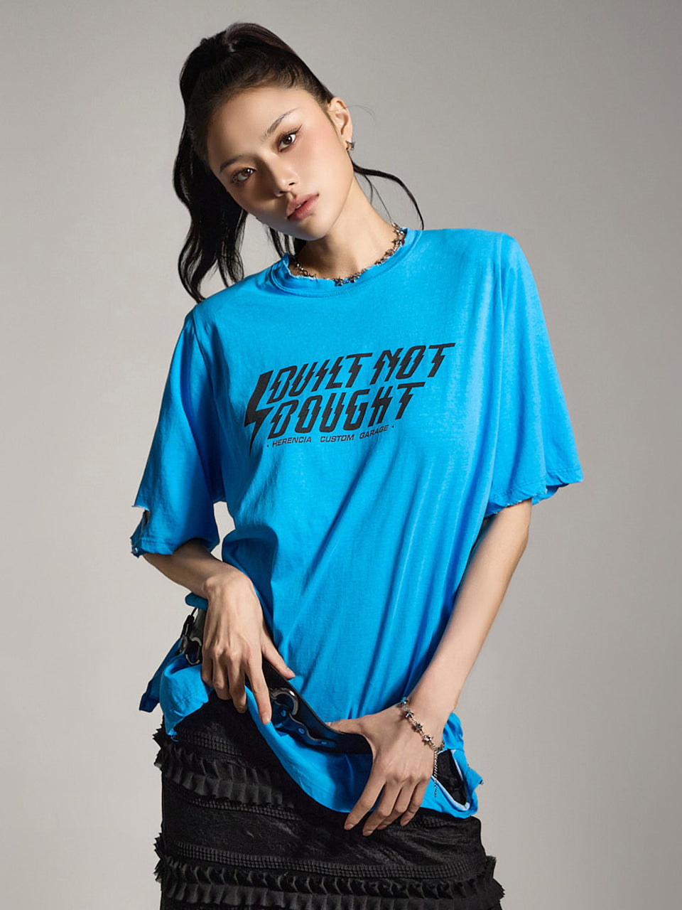E3824 Vintage Printed T-Shirt