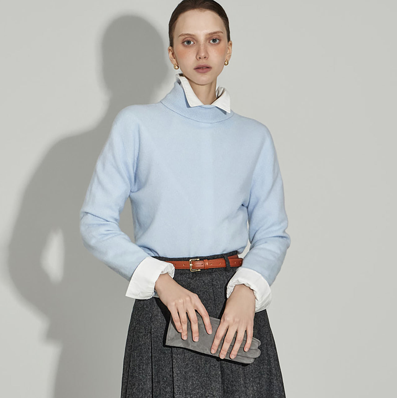 E3960 High-Neck Knit