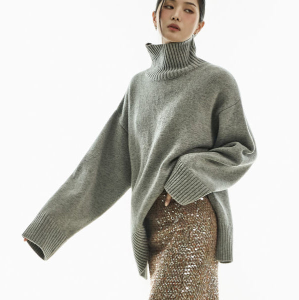 E4065 Turtleneck Wool Knit