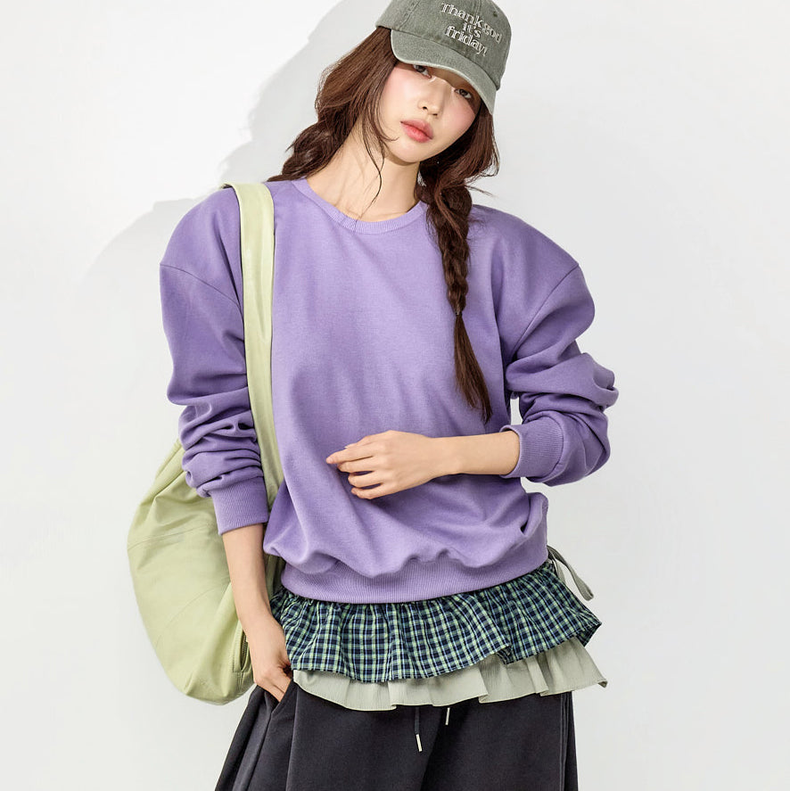 E4113 Drop Shoulder Sweatshirts