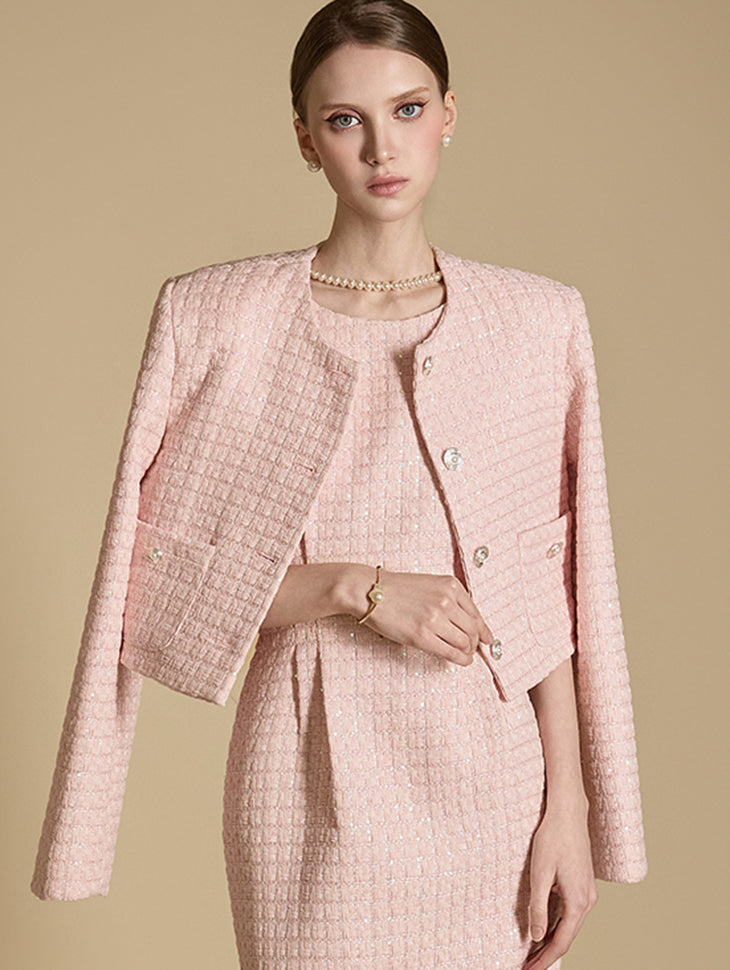 J2634 粗花呢夹克