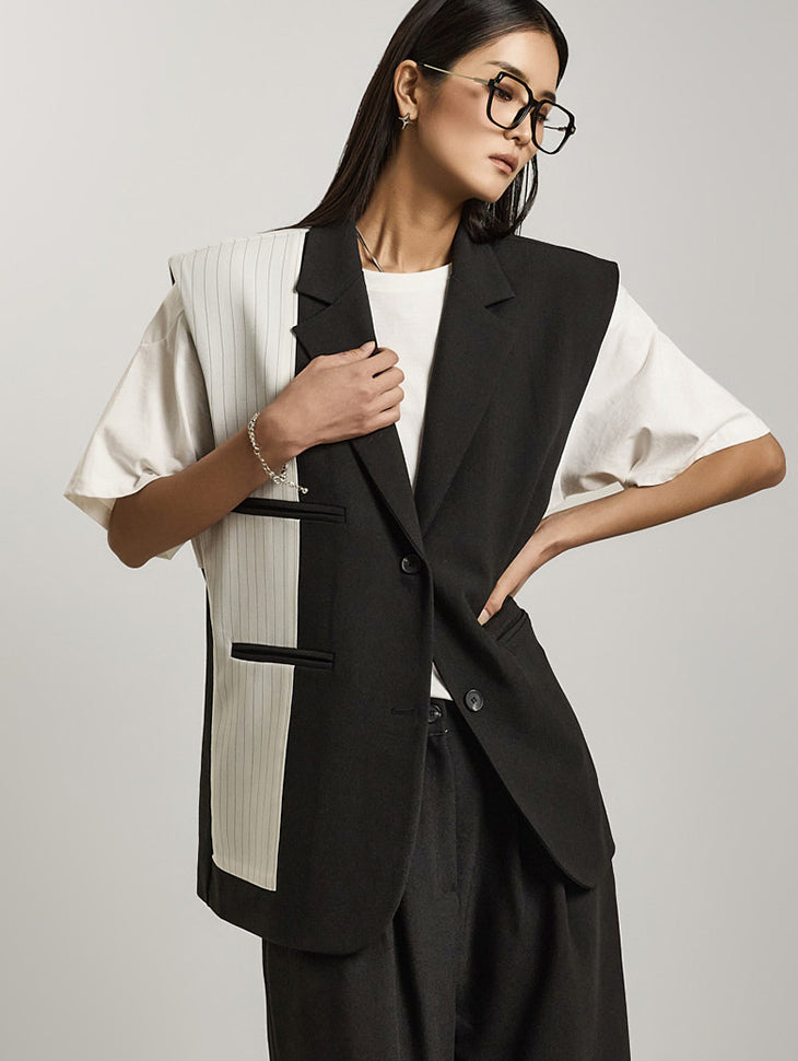 J2711 Contrast Color Vest