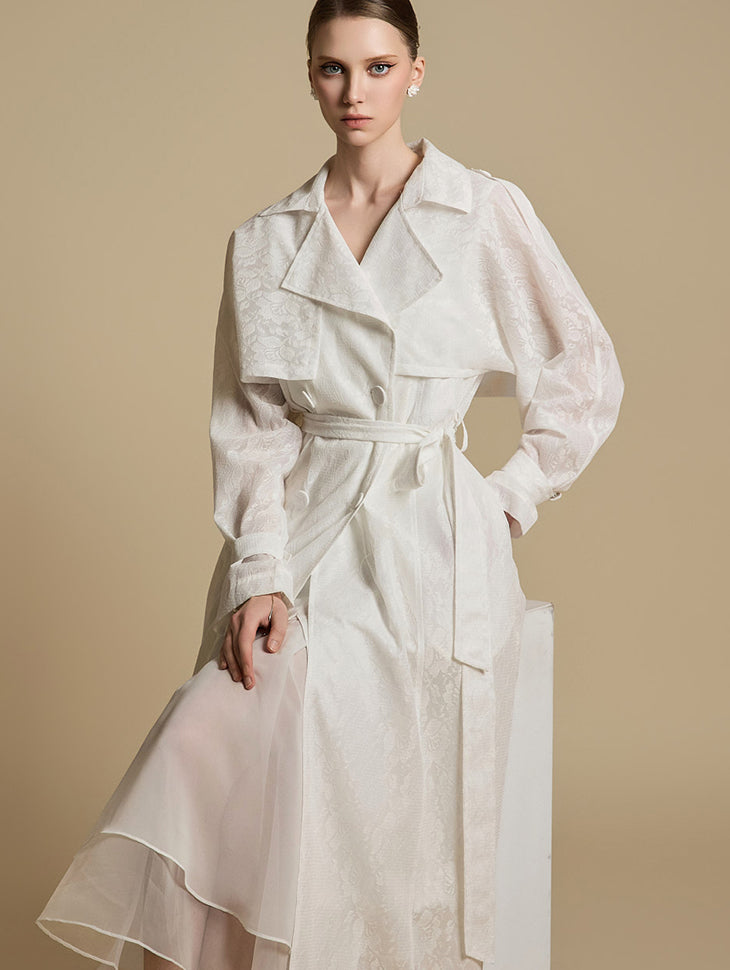 J2752 Trench Coat with Belt