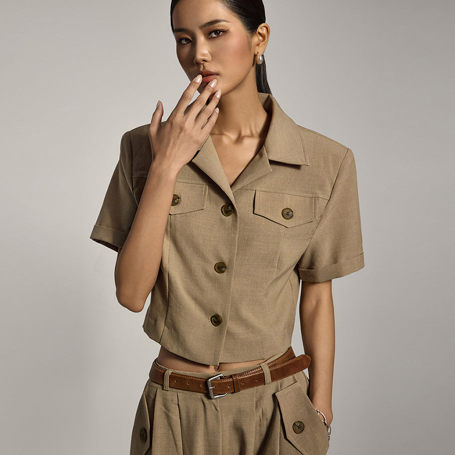 J2756 Cropped Jacket