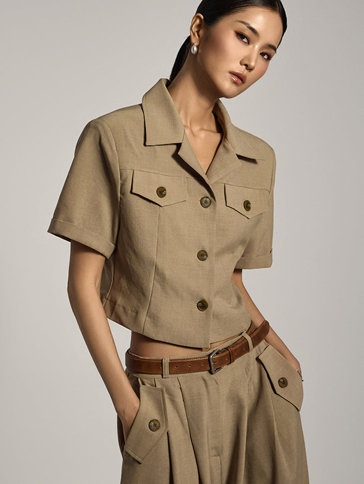 J2756 Cropped Jacket