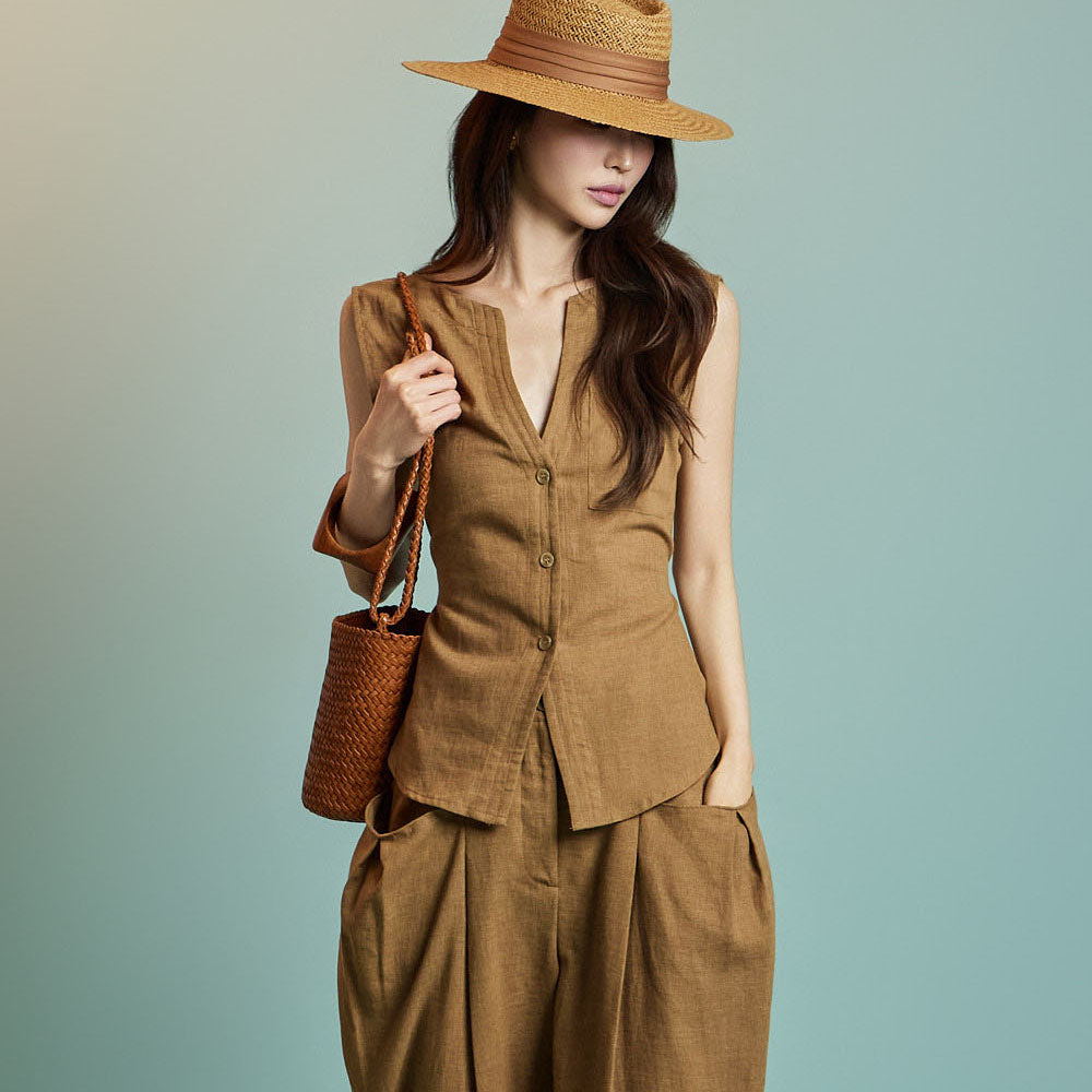 J2801 リネンベスト