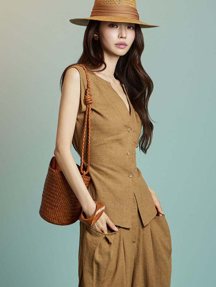 J2801 リネンベスト