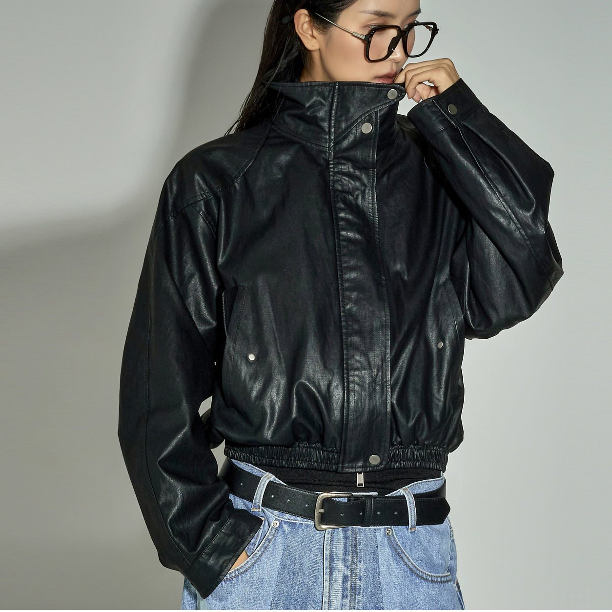 J2825 Leather Jacket