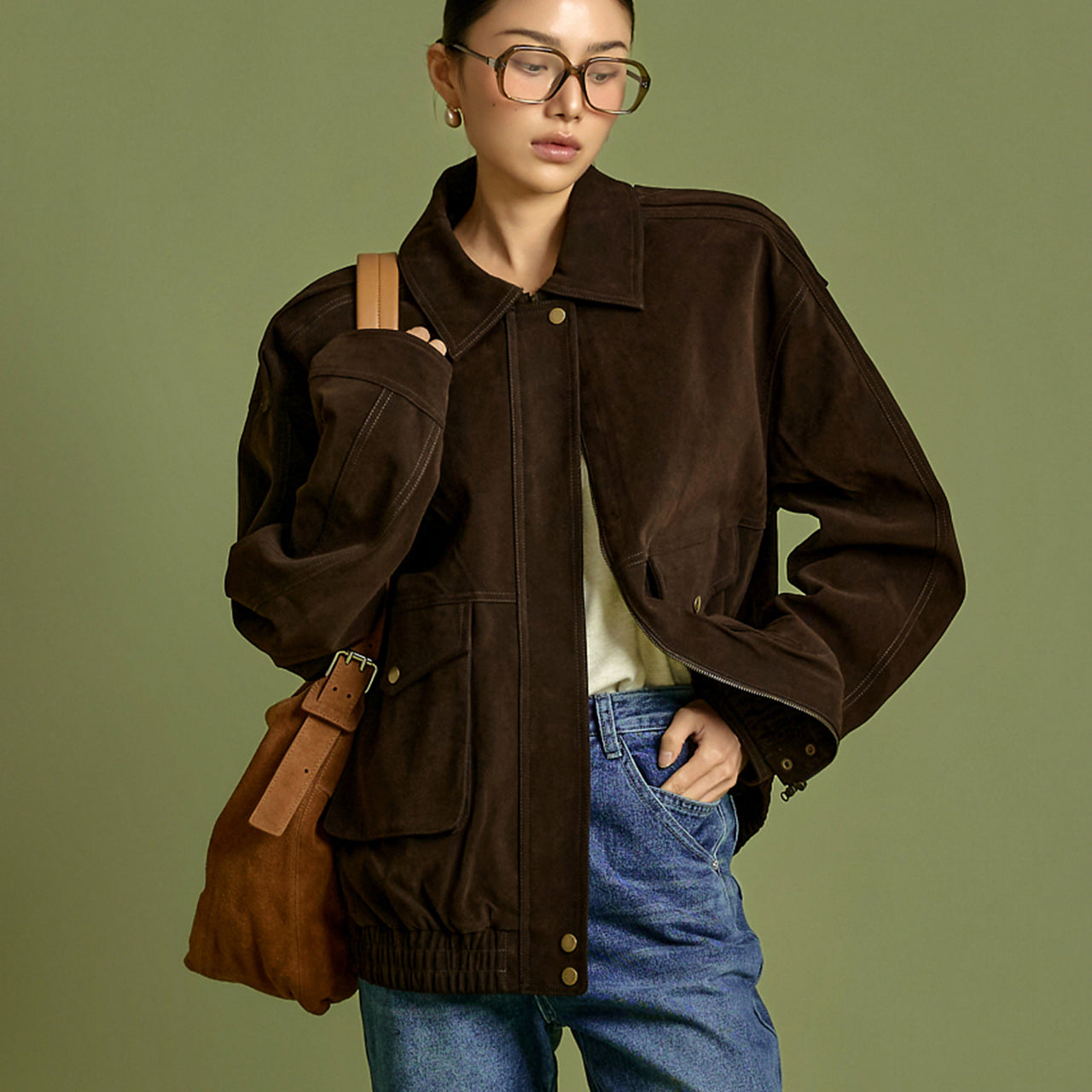 J2841 Suede Jacket