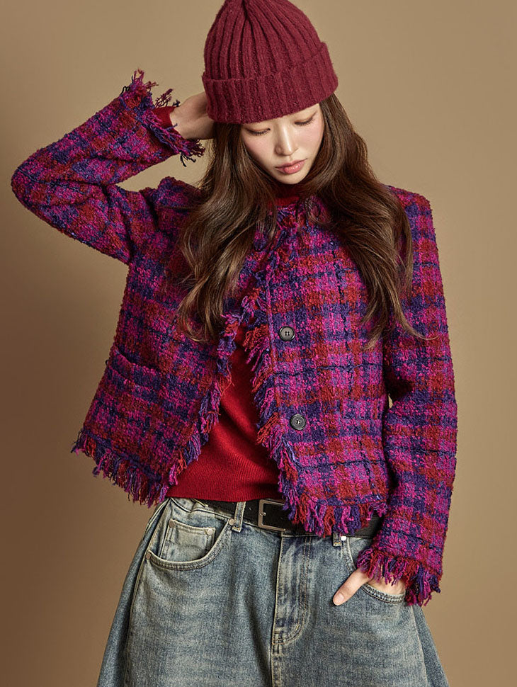 J2933 Tweed Wool Jacket