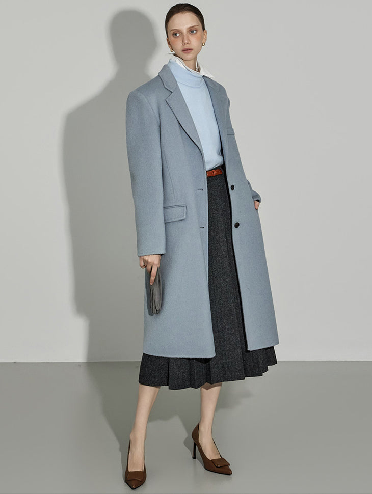 J2962 Wool Handmade Coat