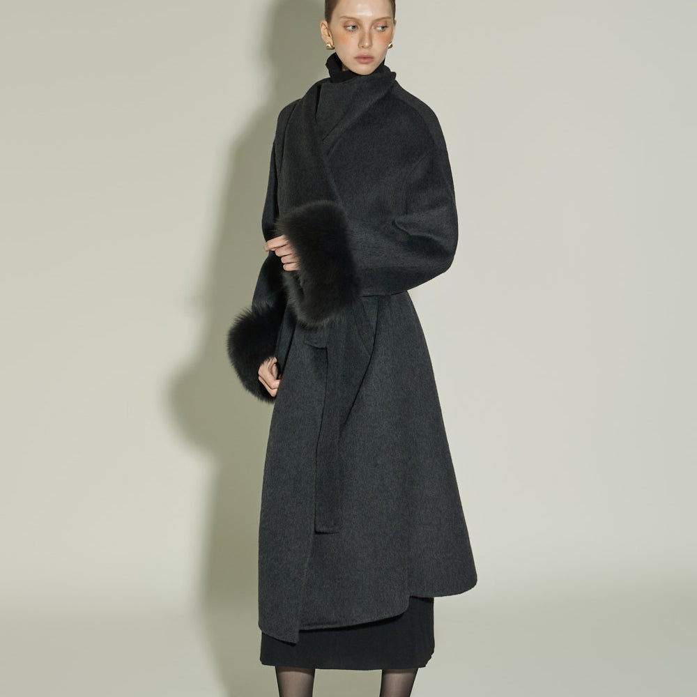 J3007 Wool Handmade Coat