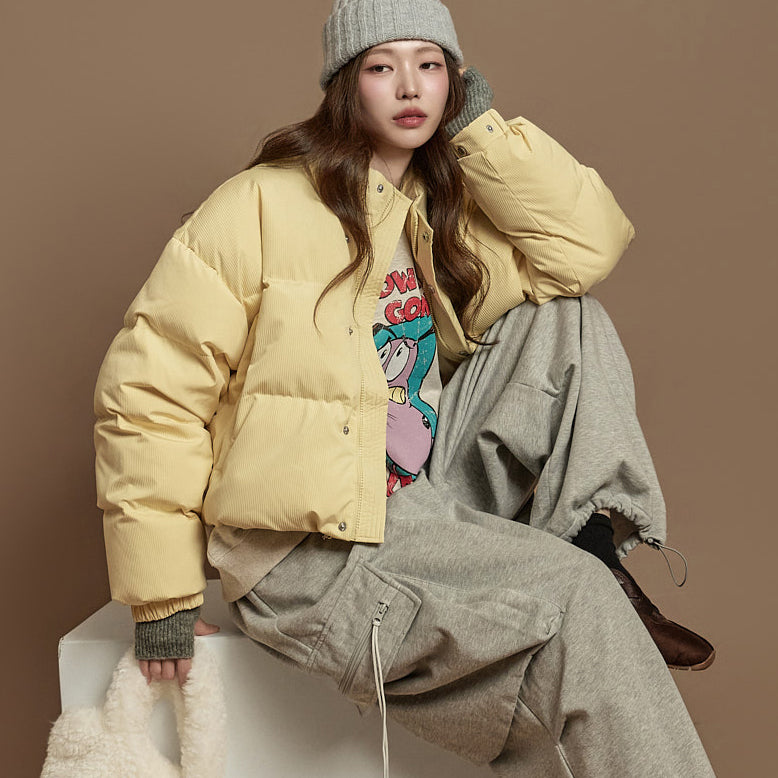 J3024 Down Crop Jacket