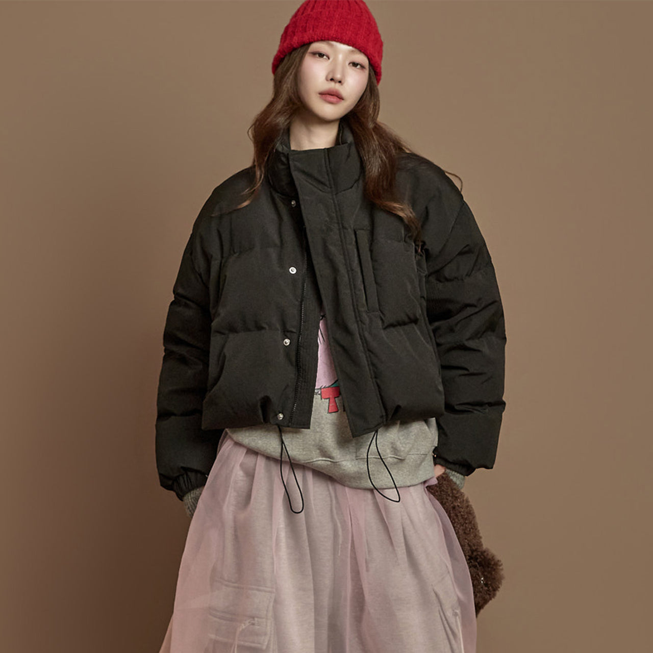 J3024 Down Crop Jacket