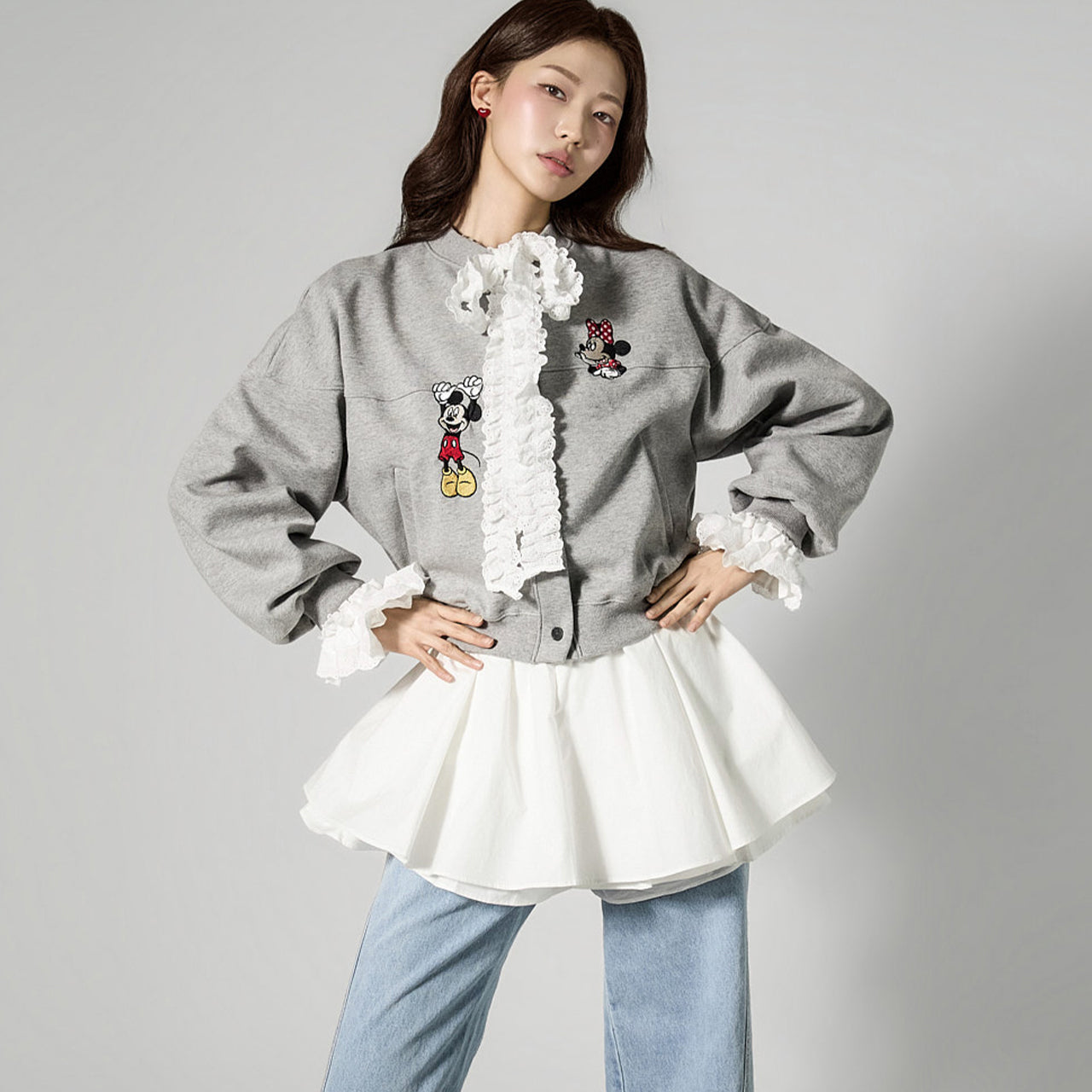 J3155 Button Cardigan