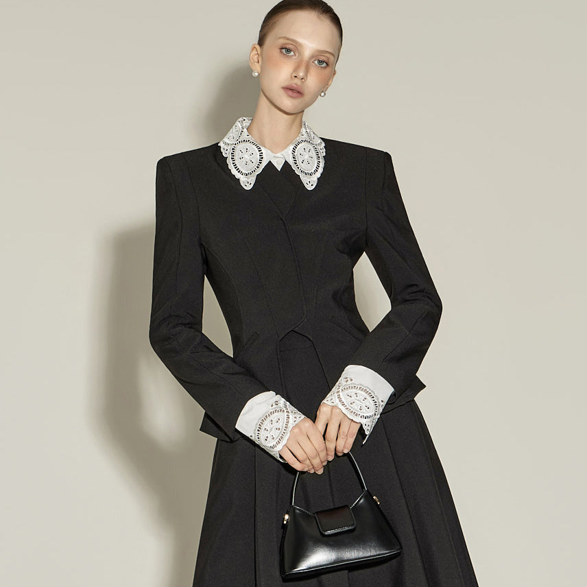 J9318 High Neck Jacket