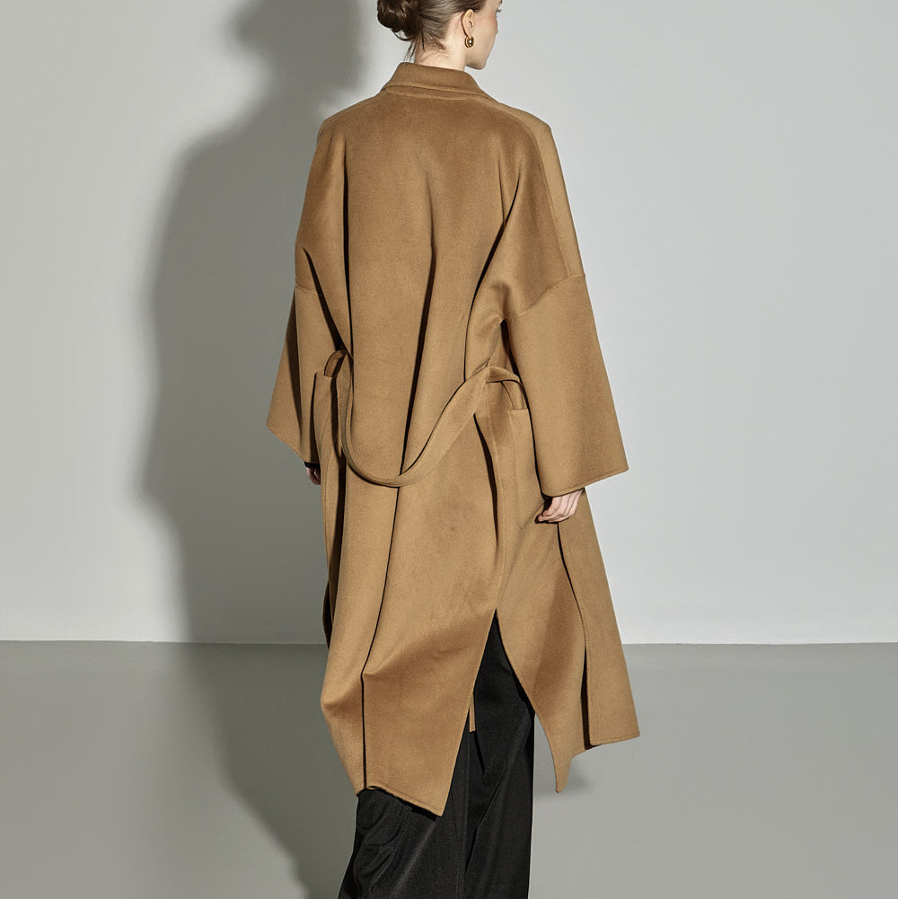 J9341 Handmade Coat with Belt