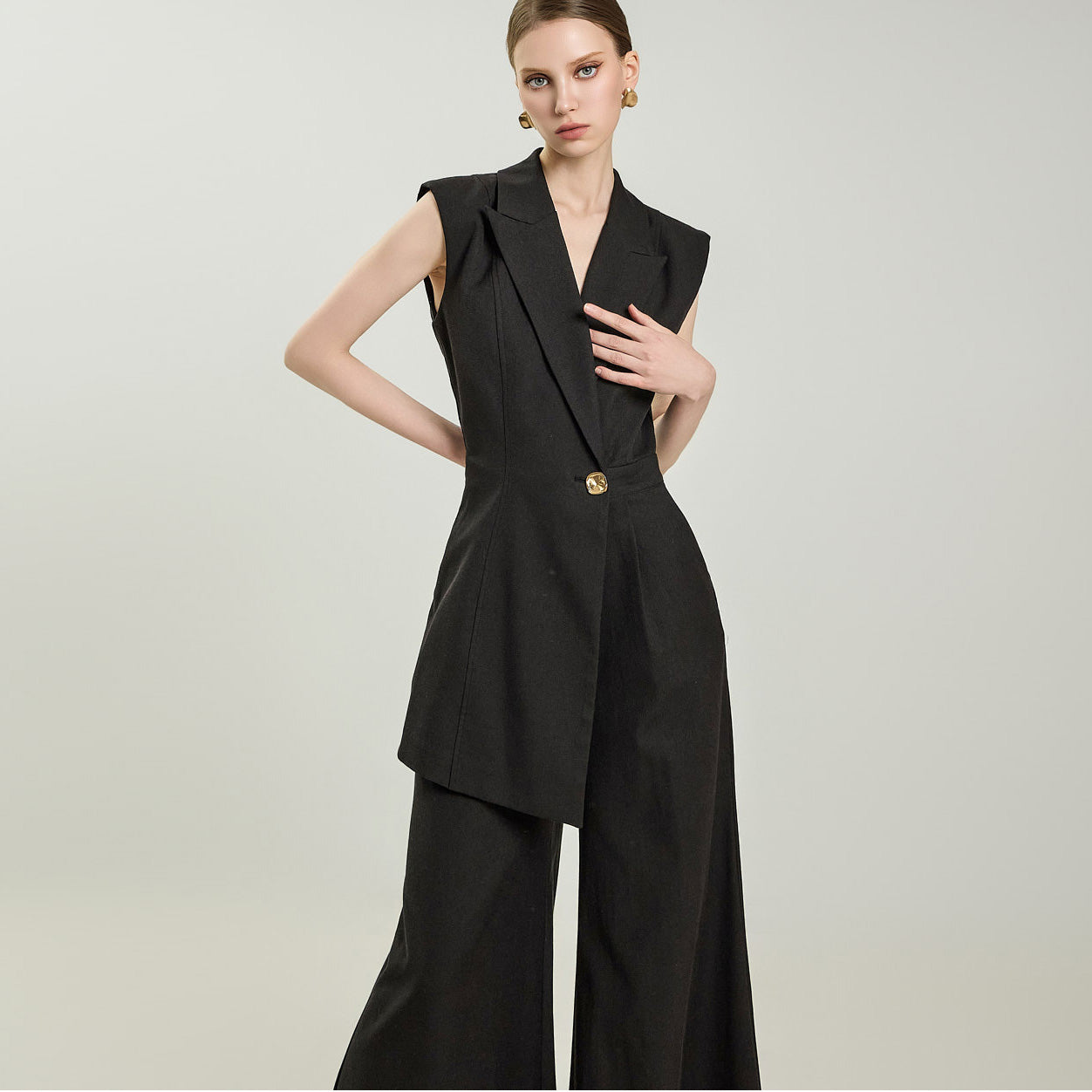 JS9023 无袖连体衣