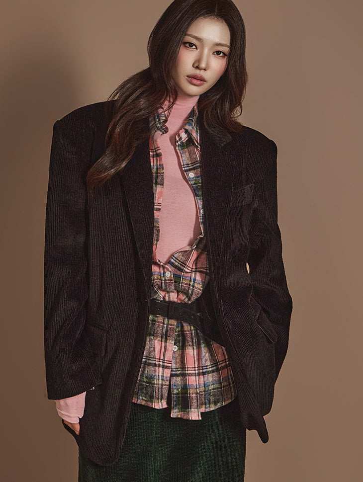 J2426 灯芯绒夹克